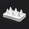 Rectangle Resin Ring Display Stands with 6 Cones Holder LS-ODIS-A012-02-3