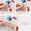 36Pcs 6 Colors Aluminum Alloy Guyline Cord Adjuster AJEW-FH0001-45-3