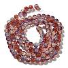 Crackle Glass Beads Strands CCG-C002-8mm-11-2