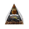 Orgonite Pyramid Resin Energy Generators DJEW-D013-01A-1