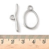 304 Stainless Steel Toggle Clasps STAS-H483-45P-3