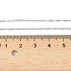 304 Stainless Steel Dapped Chain Necklaces NJEW-Z084-02P-03-5