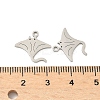 201 Stainless Steel Pendants STAS-P428-04B-P-3