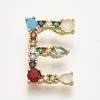 Brass Micro Pave Cubic Zirconia Pendants ZIRC-S061-64E-1