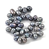Dyed Natural Cultured Freshwater Pearl Beads Strands PEAR-A006-28A-X-3