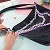 Macaron Color 3-Color Acrylic Cable Chain 3 Layer Chain Belts for Pants HJEW-TAC0118-5