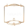 Iron Tea Cups Display Stands DJEW-WH0038-45G-1