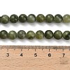Natural Chinese Jade/Southern Jade Beads Strands G-P626-6mm-01-5