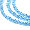 Glass Beads Strands G-K185-16F-3