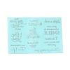 Brass Self-Adhesive Picture Stickers LS-DIY-C059-01B-4