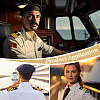 1 Pair Polyester Sailor Epaulettes DIY-BC0017-21D-5