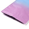 Two Tone Rectangle Plastic Zip Top Gift Bags OPP-B006-01B-02-3