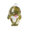 Transparent Resin Sea Animal Pendants LS-RESI-P033-C01-1