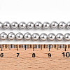 Baking Paint Pearlized Glass Pearl Bead Strands HY-N002-5mm-A03-5