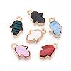 Alloy Acrylic Pendants OACR-T028-39-1