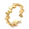 304 Stainless Steel Oval Cuff Rings for Women STAS-D085-21G-1