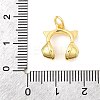 Brass Micro Pave Cubic Zirconia Pendants KK-I364-12G-3