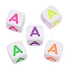 Opaque Acrylic Enamel European Beads AC-ACBA1794-04A-1
