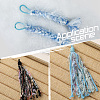 20Pcs 20 Styles Polycotton Fringe Trim Ribbons OCOR-GF0004-90-5