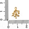304 Stainless Steel Pendant Rhinestones Setting STAS-C119-23G-3