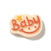 Baby Theme Opaque Resin Decoden Cabochons X-CRES-L043-B04-1