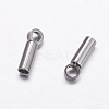 Tarnish Resistant 304 Stainless Steel Cord Ends LS-STAS-P161-05-1.5mm-1