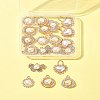 20Pcs 5 Styles Alloy Rhinestone Charms ALRI-FS0001-06-8