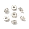 Tibetan Style Flat Round Alloy Spacers Beads TIBEP-S293-070AS-LF-1