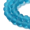Transparent Glass Beads Strands EGLA-A034-T4mm-MD27-4