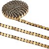 2.5 Yards Hot Fix 304 Stainless Steel Flat Round Stud Nailhead Trim DIY-CA0004-63-1