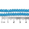Imitation Jade Glass Beads Stands EGLA-A035-J4mm-D07-5
