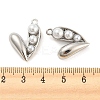 Alloy with ABS Plastic Imitation Pearl Pendants FIND-G062-07P-3
