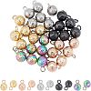 30Pcs 5 Colors Ion Plating(IP) 304 Stainless Steel Charms STAS-UN0027-57-1