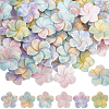 60Pcs 6 Colors Oapque Resin Decoden Cabochons RESI-SC0005-82-1