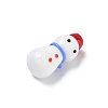 Handmade Lampwork Sonwman Display Decorations LAMP-F043-12-3