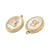 Ion Plating(IP) 304 Stainless Steel Pendants STAS-Q215-39G-2