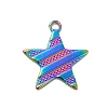 Ion Plating(IP) 304 Stainless Steel Pendants STAS-F282-05MC-1