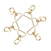 Zinc Alloy Swivel Lobster Claw Clasps PALLOY-YW0001-02G-2