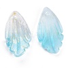 Transparent Glass Pendants GLAA-H102-B06-2