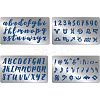 4Pcs 4 Style Stainless Steel Cutting Dies Stencils DIY-FG0002-20-2