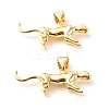 Brass Pendants KK-P208-13G-RS-2