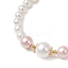 Shell Pearl Beaded Bracelets for Women BJEW-JB12960-3