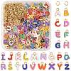 200Pcs Alloy Enamel Pendants ENAM-FS0003-59-1
