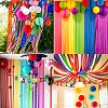 Handmade Crepe Paper Wrapping Paper Goffer for Birthday Wedding Party Decoration DIY-CJ0013-01-12