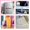 Waterproof Reflective Plastic Mirror Stickers DIY-WH0668-009-7