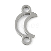 Non-Tarnish 304 Stainless Steel Connector Charms STAS-L279-014P-1