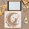 PET Hollow Out Drawing Painting Stencils DIY-WH0391-1027-3