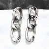 Non-Tarnish 304 Stainless Steel Stud Earrings EJEW-D095-23P-4