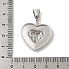Brass Micro Pave Cubic Zirconia Pendants KK-U047-12P-3