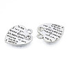 Tibetan Style Alloy Pendants TIBEP-N012-12-3